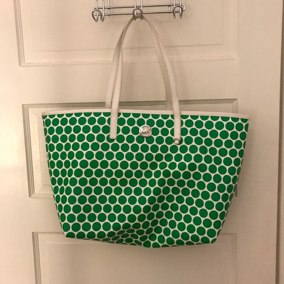 mk brown shoulder bag